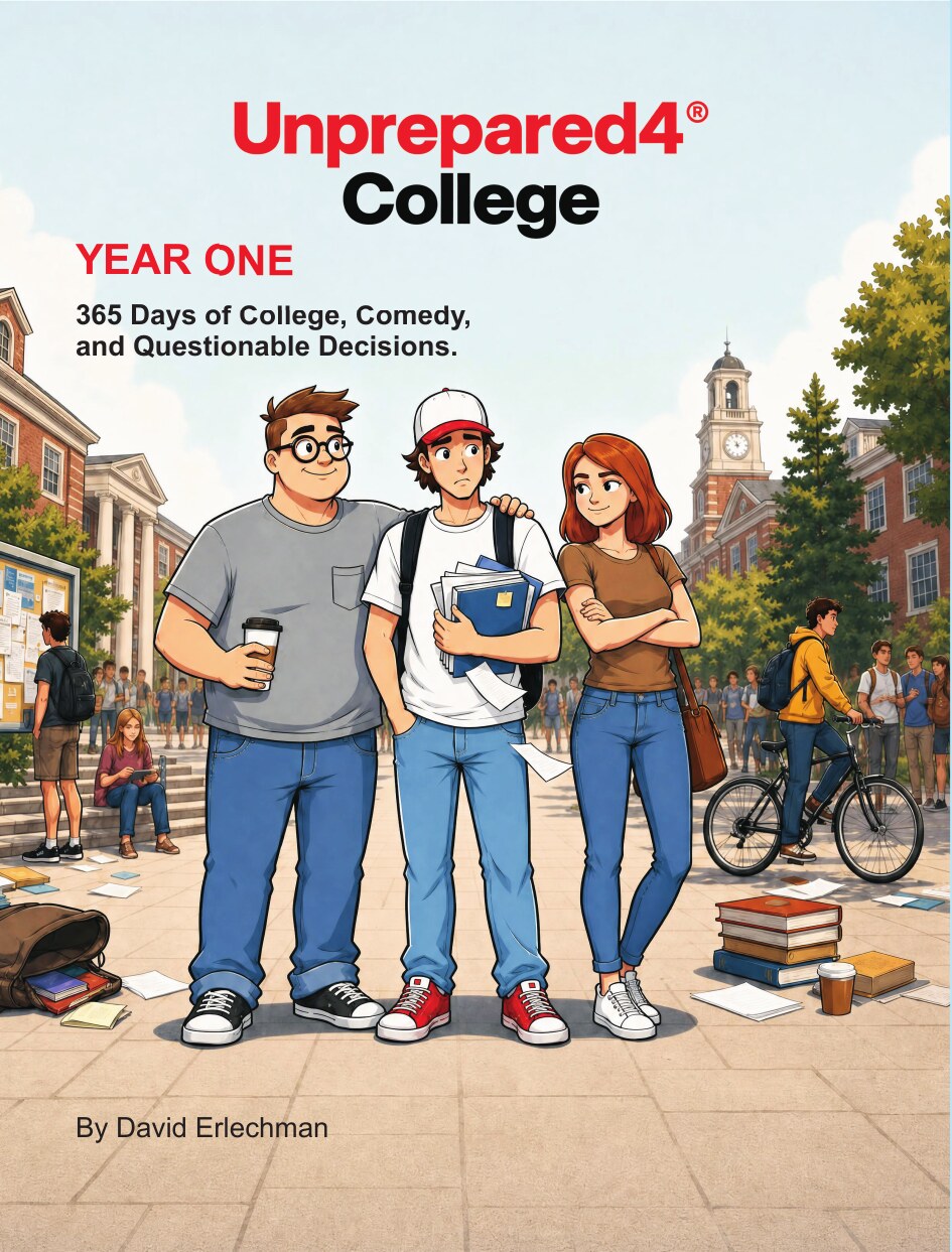 Cover of Unprepared4 College, Year One by David Erlechman